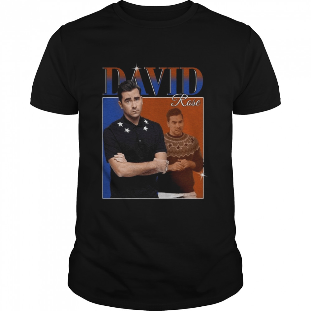 David Rose Retro 90s Style shirt