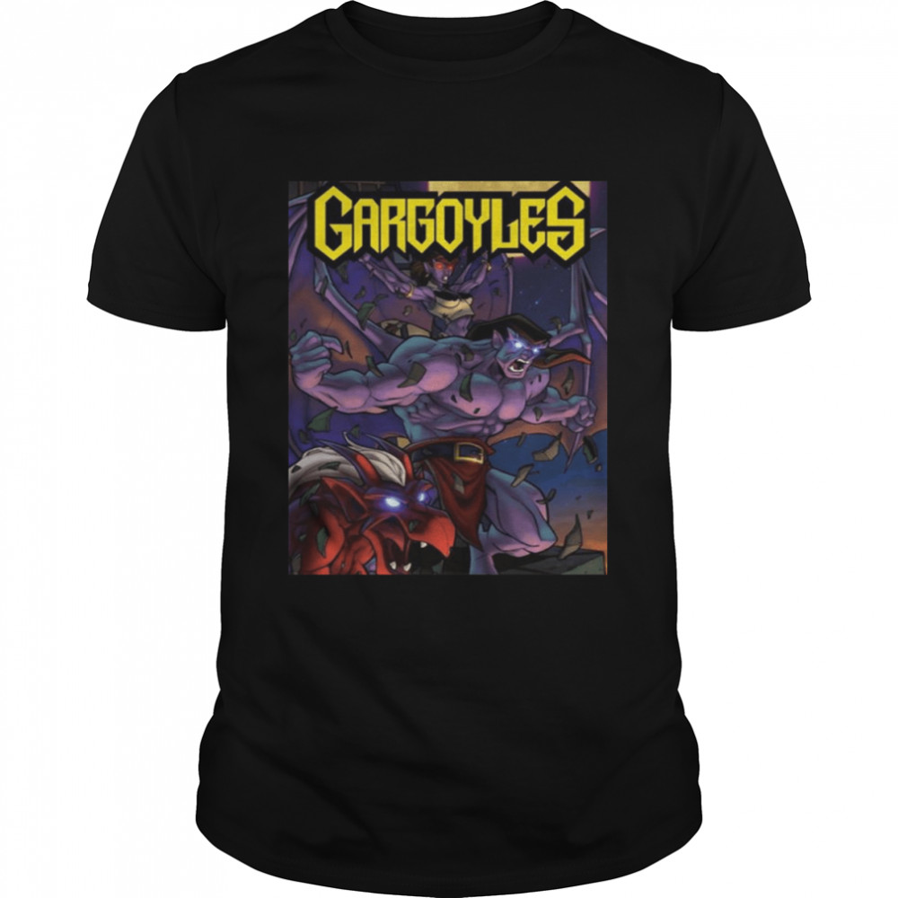 Iconic Design Gargoyles 90s Cartoon shirt Classic Men's T-shirt