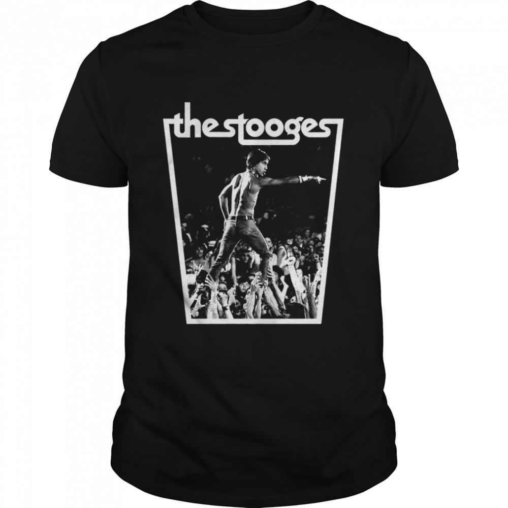 Iggy Pop and the Stooges Live Punk Gig shirt