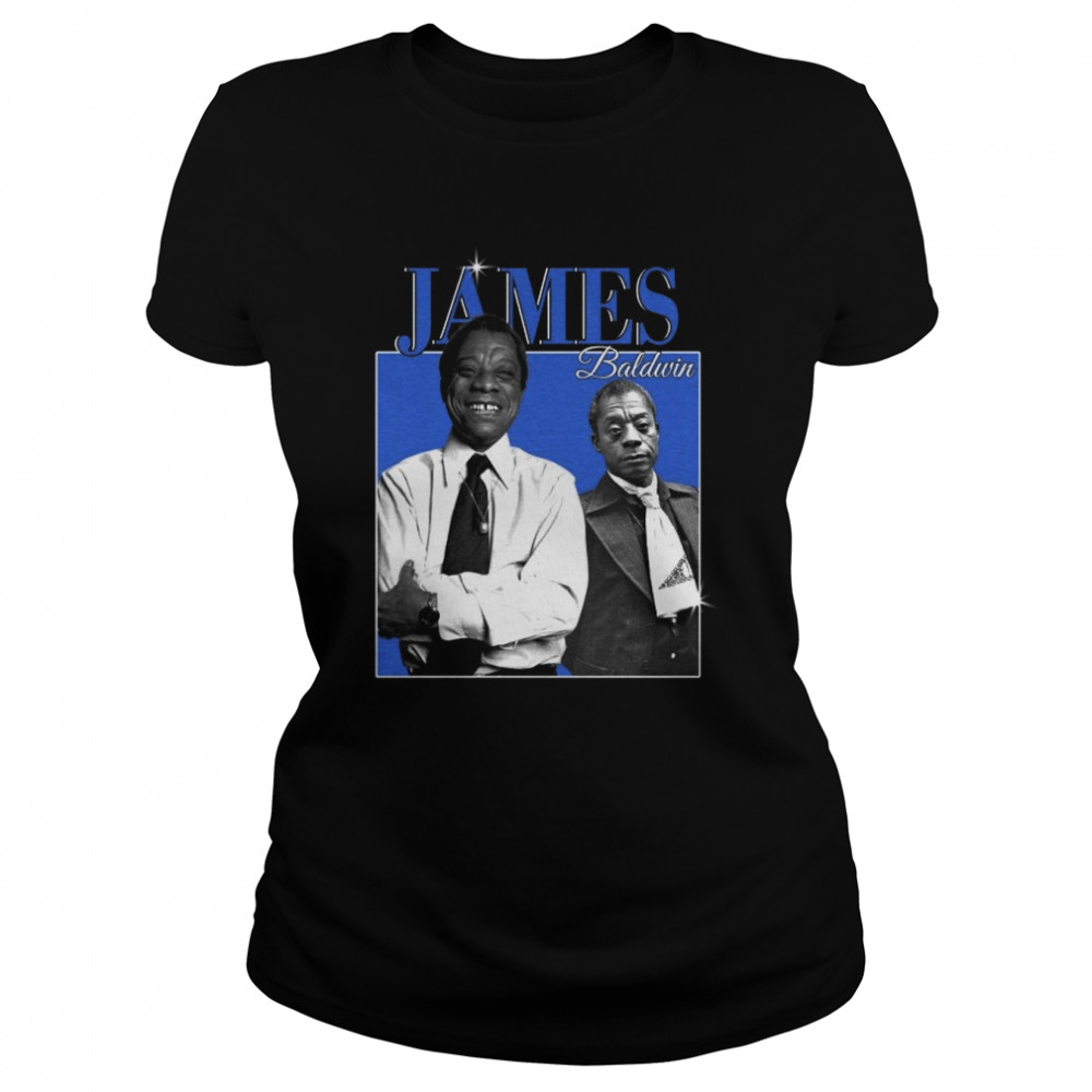 James Baldwin Retro 90s Style shirt Classic Women's T-shirt