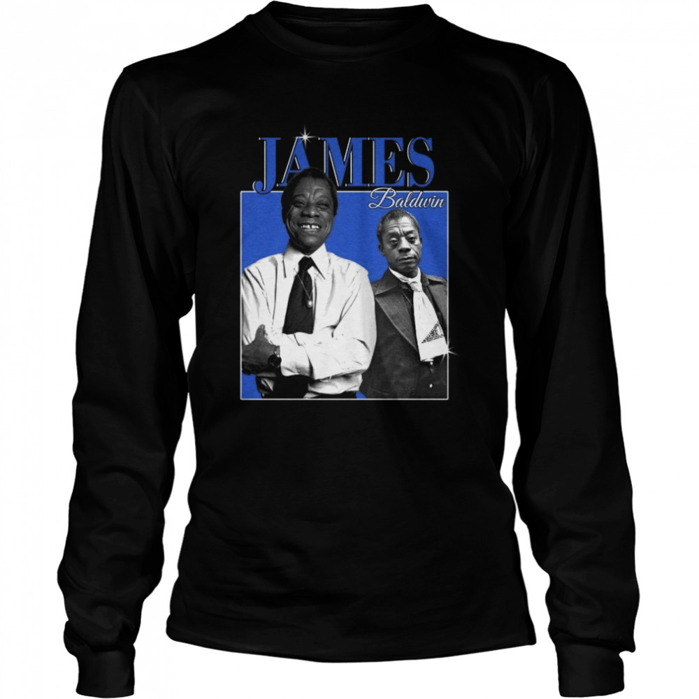 James Baldwin Retro 90s Style shirt Long Sleeved T-shirt