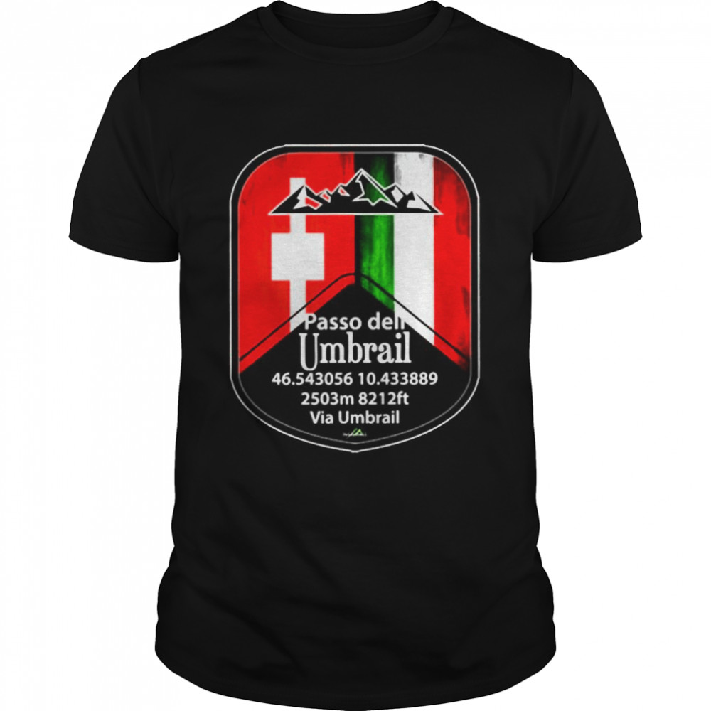 Logo Umbrail Pass shirt