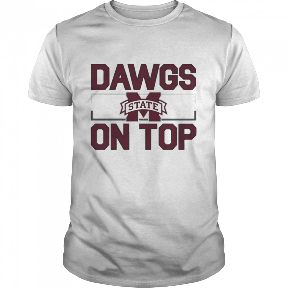 Mississippi State Dawgs on Top T- Classic Men's T-shirt