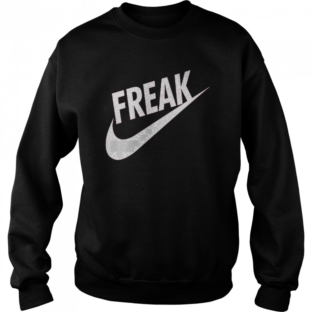 2022 NIKE Black T-Shirts Freak LOGO #K000231 - Kitsociety