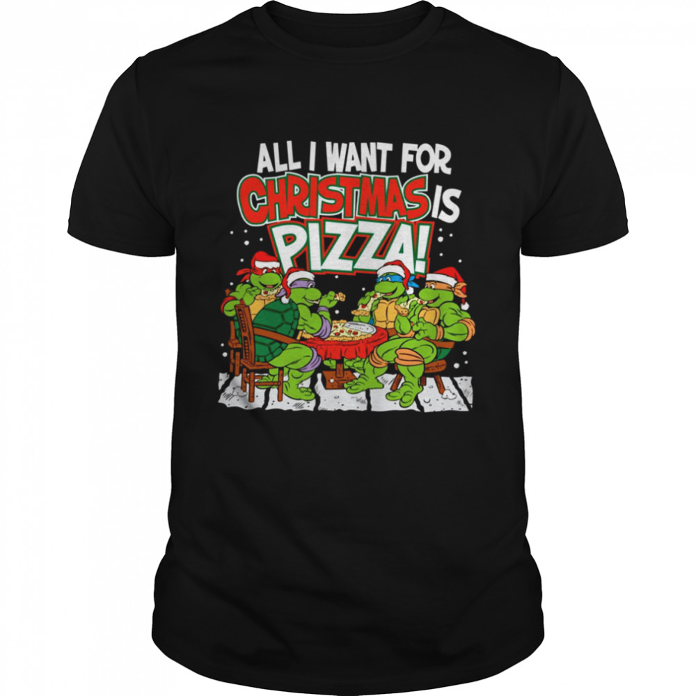 Pizza For Christmas Teenage Mutant Ninja Turtles shirt