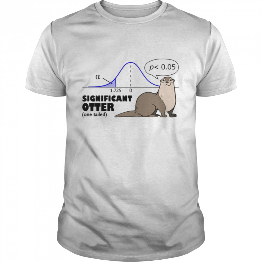Significant One Tailed Otter shirt