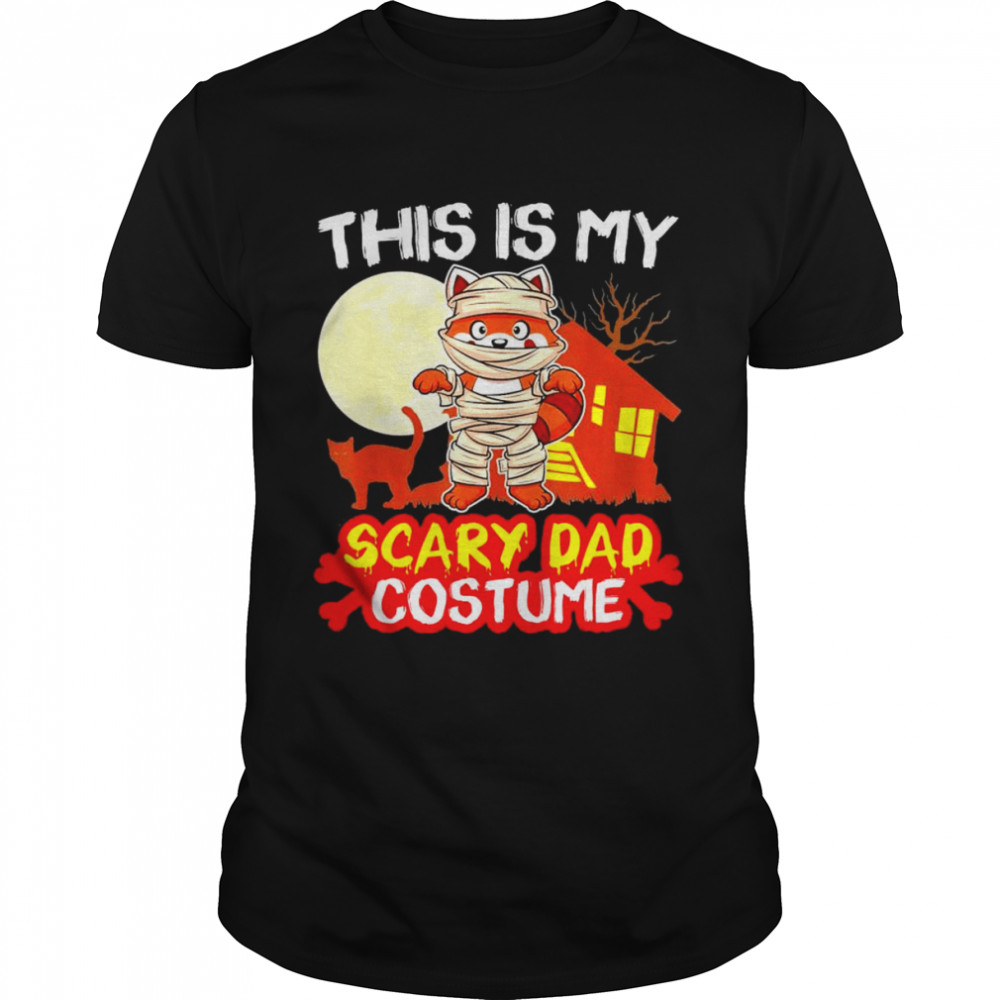 This Is My Scary Dad Costume Halloween T- Classic Men's T-shirt