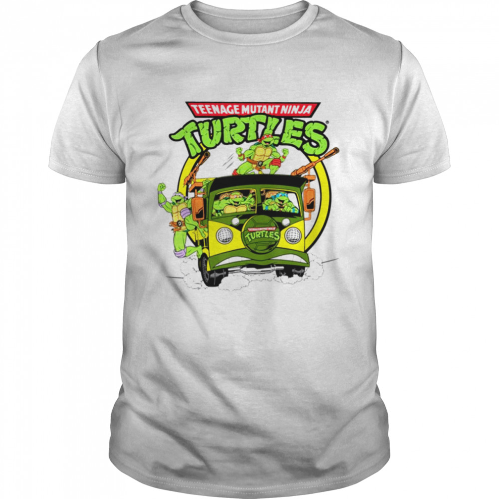 Truck Speeding Teenage Mutant Ninja Turtles shirt