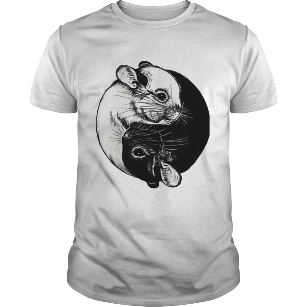 Yin Yang Chinchilla Aesthetic shirt Classic Men's T-shirt