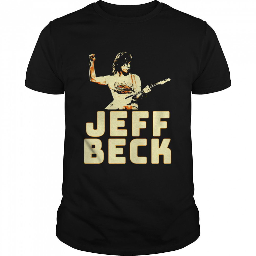 Guitarist Jeff Beck Retro shirt