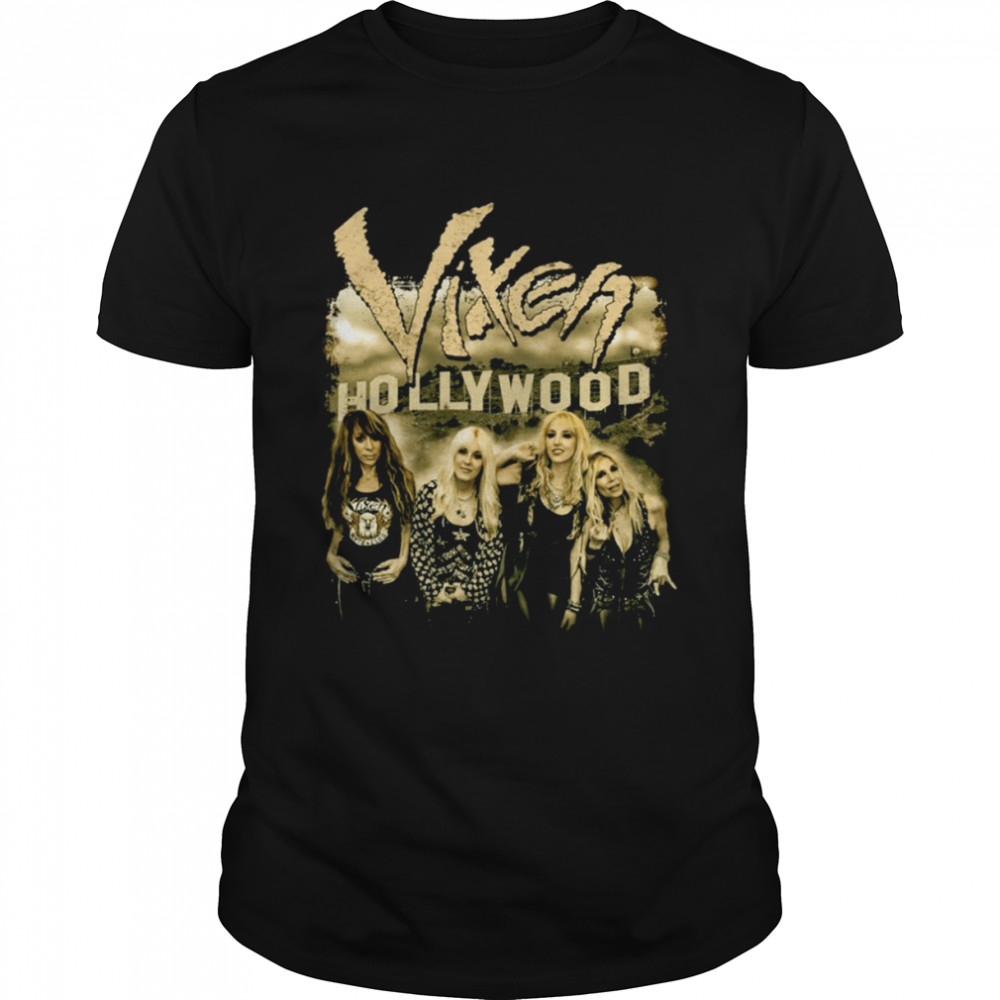 Hollywood Vixen Rock Band Vintage shirt