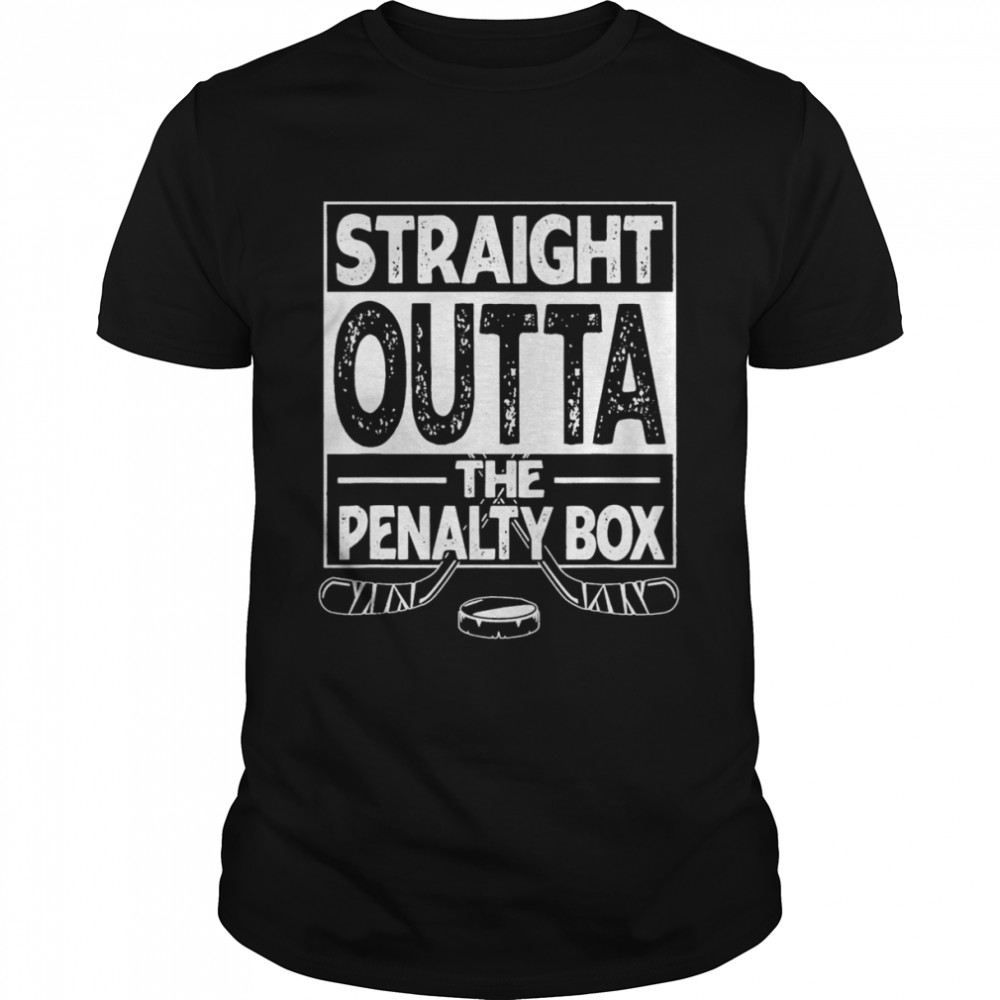 Ice-Hockey Player Straight Outta The Penalty Box T-Shirt