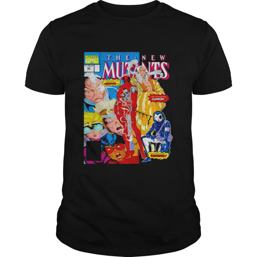 Marvel Deadpool 30th Debut Comic Cover shirt Classic Men's T-shirt
