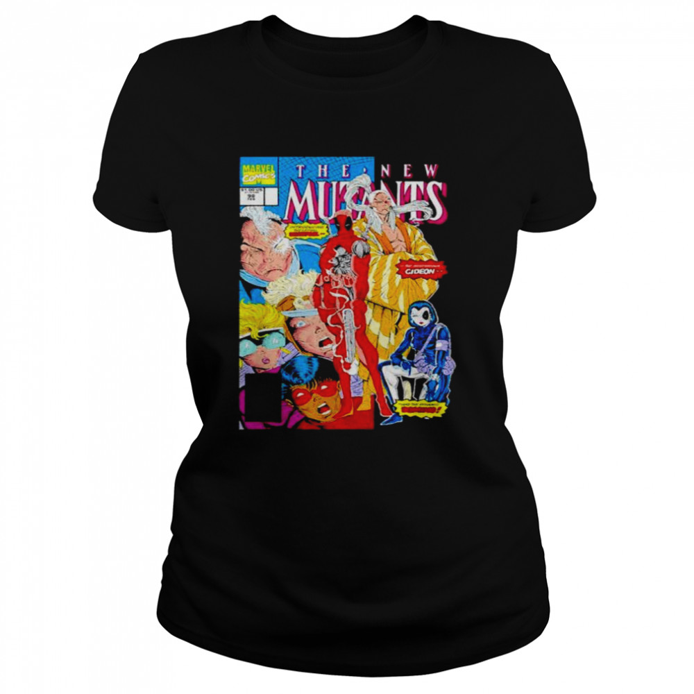 Marvel Deadpool 30th Debut Comic Cover shirt Classic Women's T-shirt