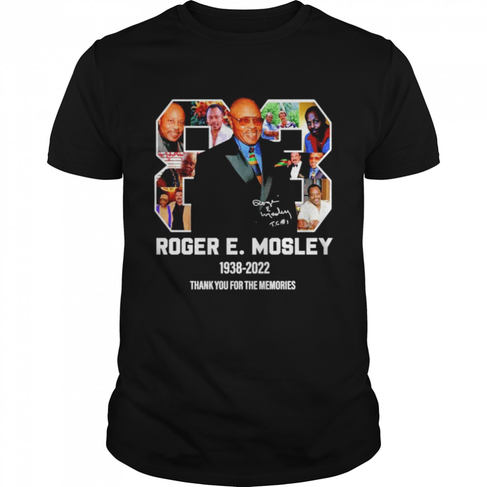 Rip Roger R. Mosley island hoppers thank you for the memories Shirt