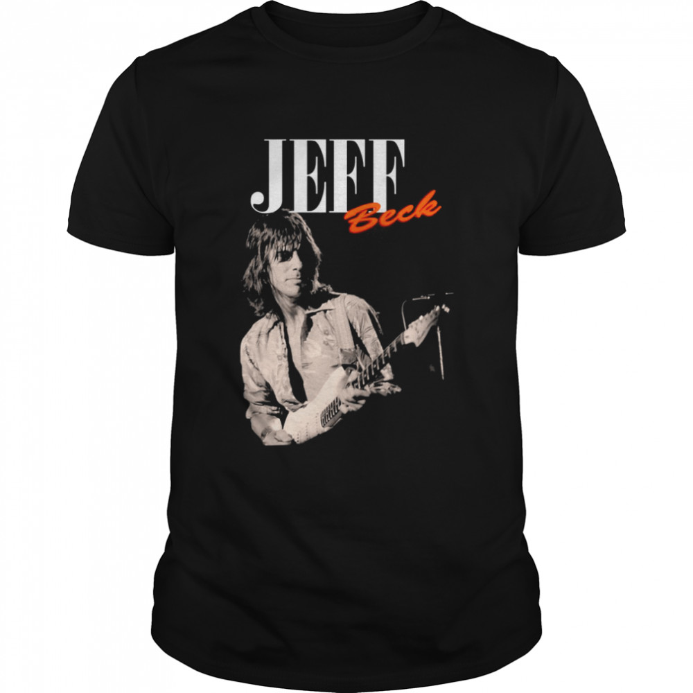 Rock Jeff Beck shirt