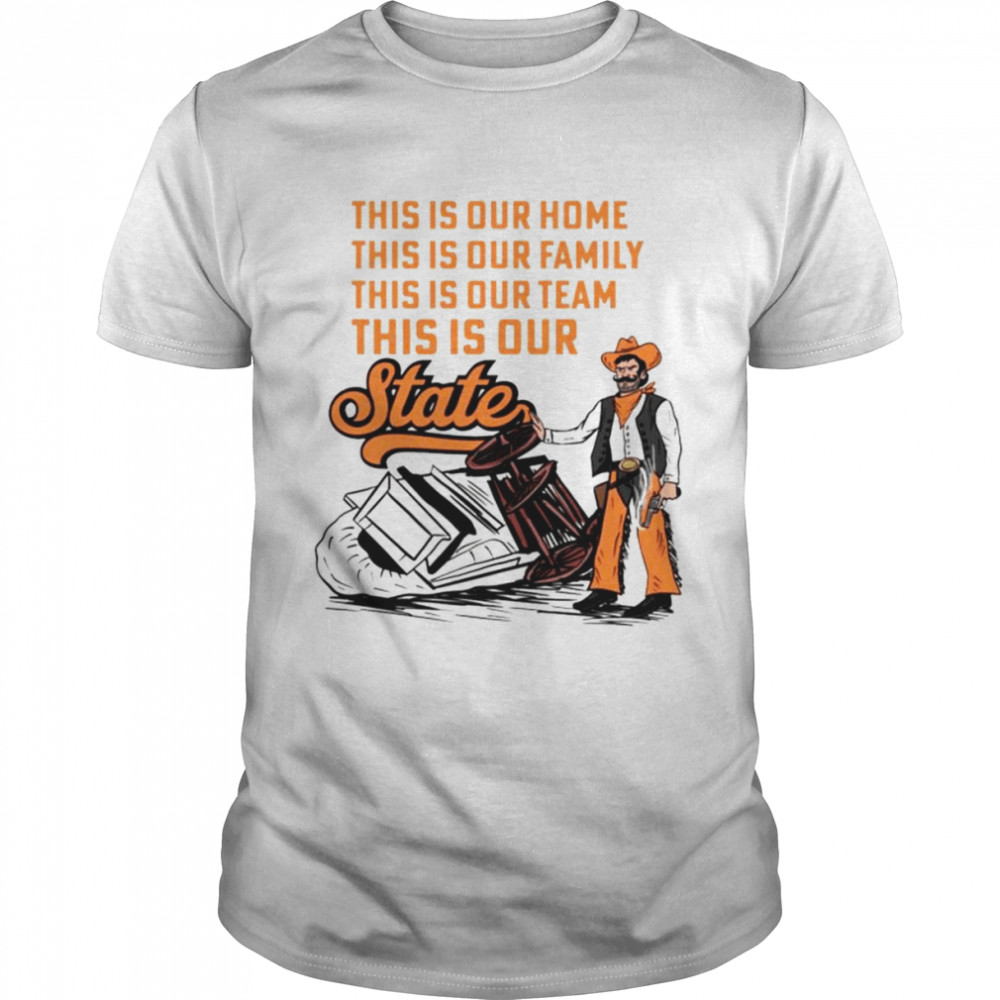 Thiis is our state Oklahoma State Cowboy shirt