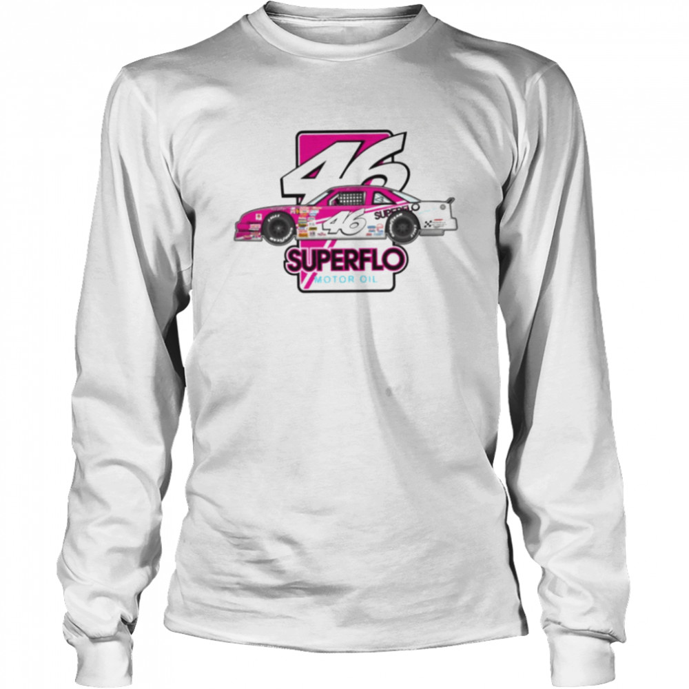 46 Cole Trickle Superflo Days Of Thunder Car Retro Nascar Car Racing shirt Long Sleeved T-shirt