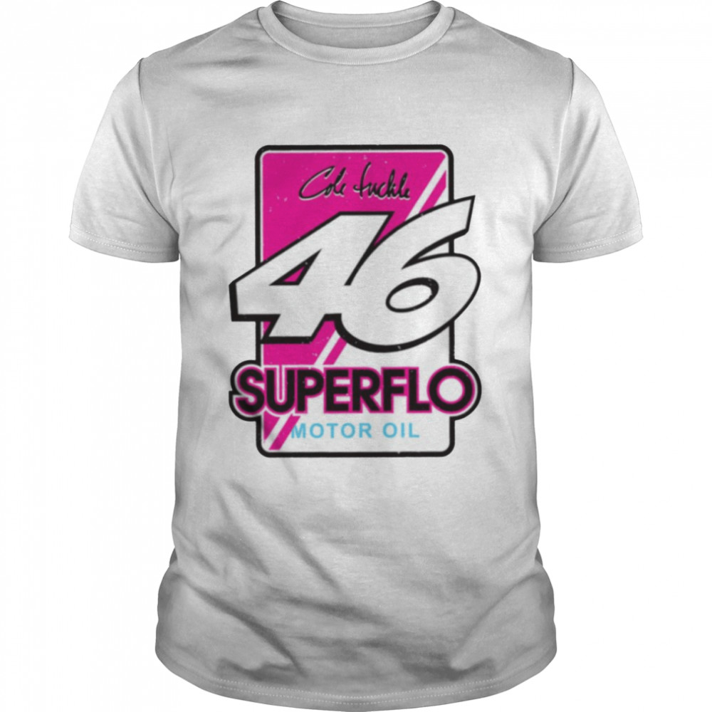 46 Superflo Team Cole Trickle Days Of Thunder Retro Nascar Car Racing shirt Classic Men's T-shirt