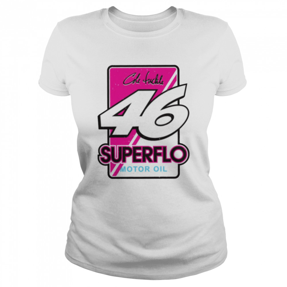 46 Superflo Team Cole Trickle Days Of Thunder Retro Nascar Car Racing shirt Classic Women's T-shirt