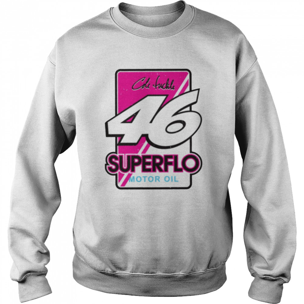 46 Superflo Team Cole Trickle Days Of Thunder Retro Nascar Car Racing shirt Unisex Sweatshirt