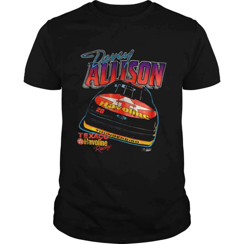 Davey Allison Retro Nascar Car Racing shirt