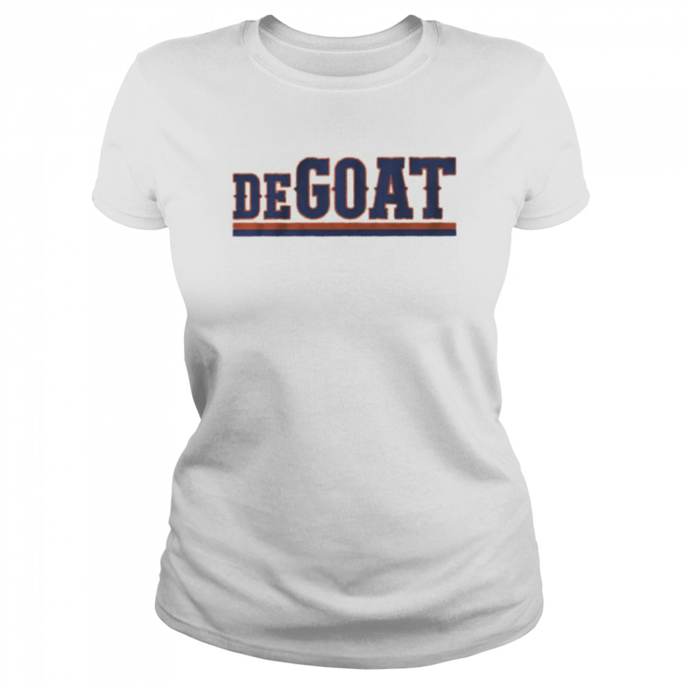 Degoat Text Art Jacob Degrom New York Mets shirt Classic Women's T-shirt