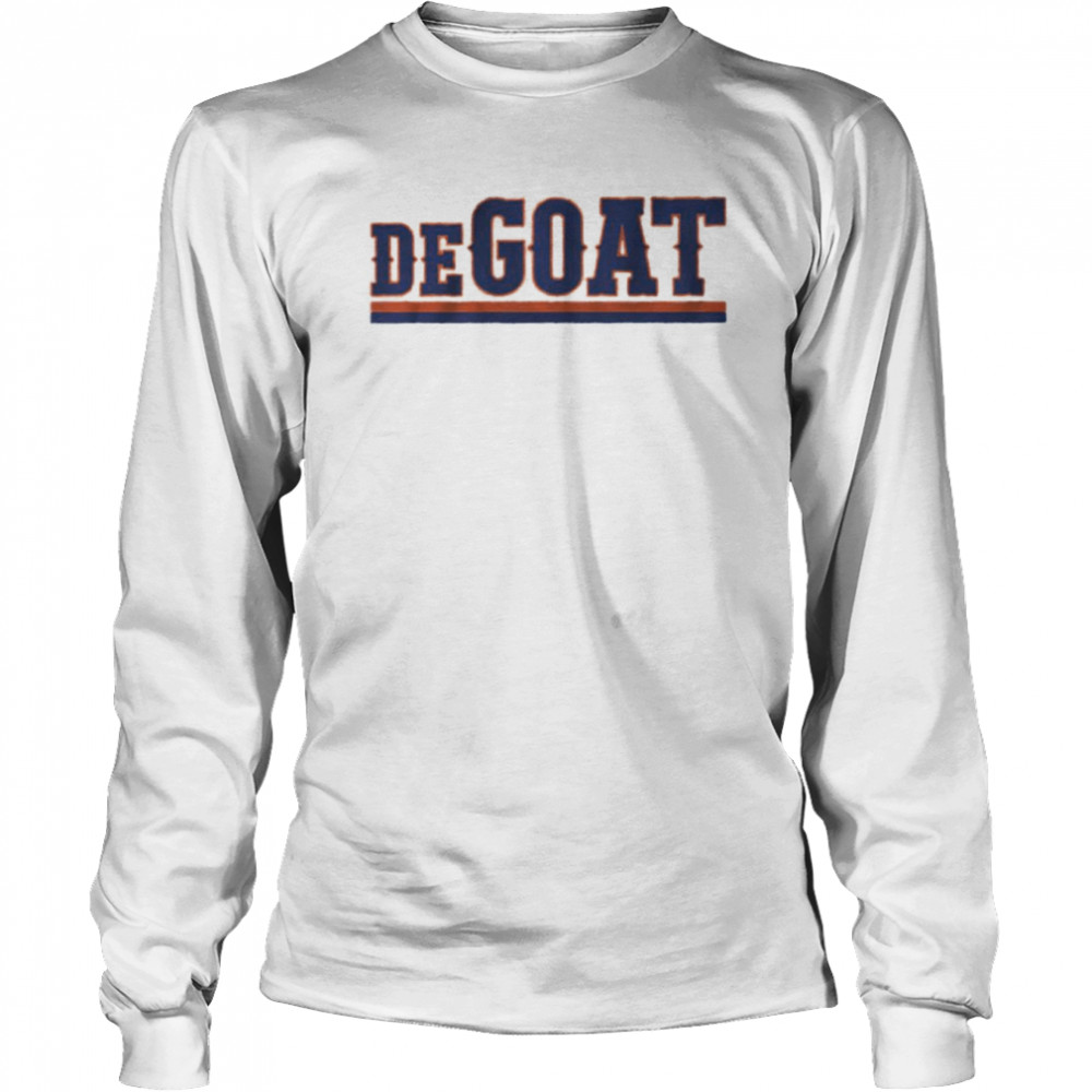 Degoat Text Art Jacob Degrom New York Mets shirt Long Sleeved T-shirt