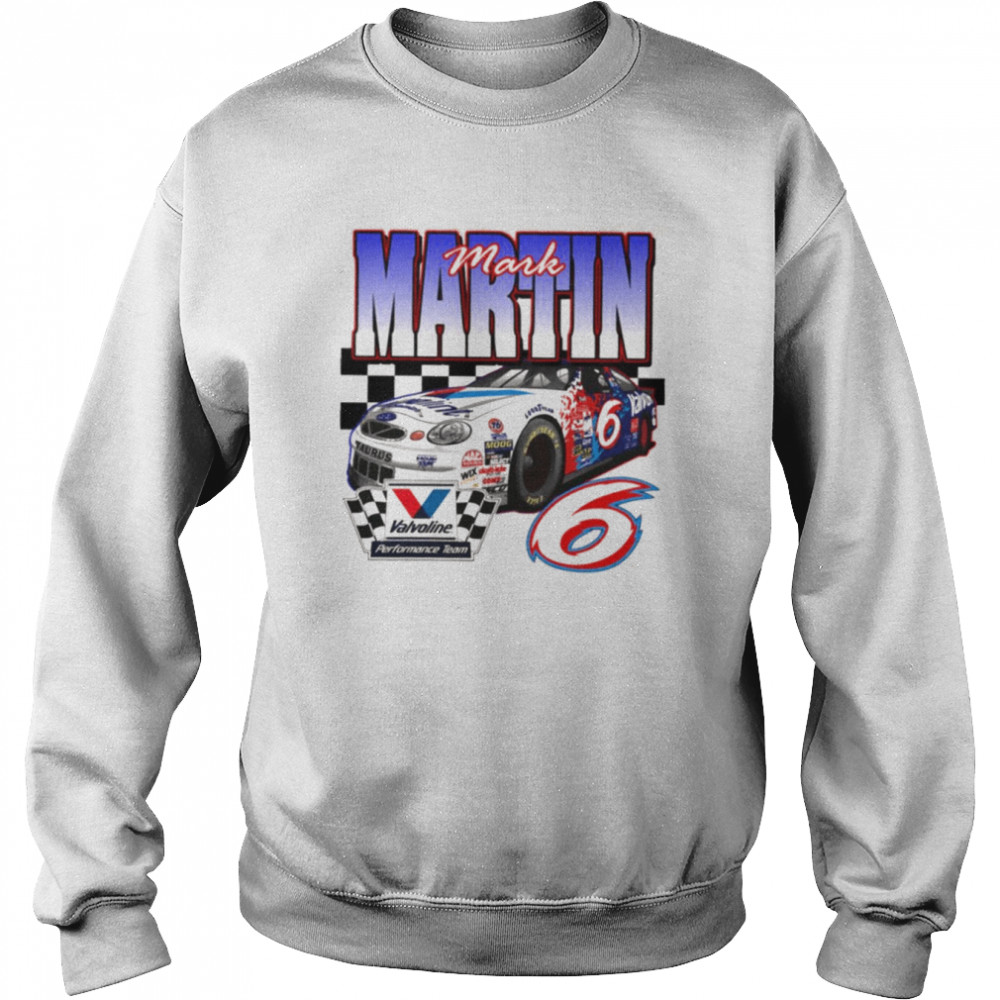 Design Retro Nascar Car Racing Mark Martin shirt Unisex Sweatshirt