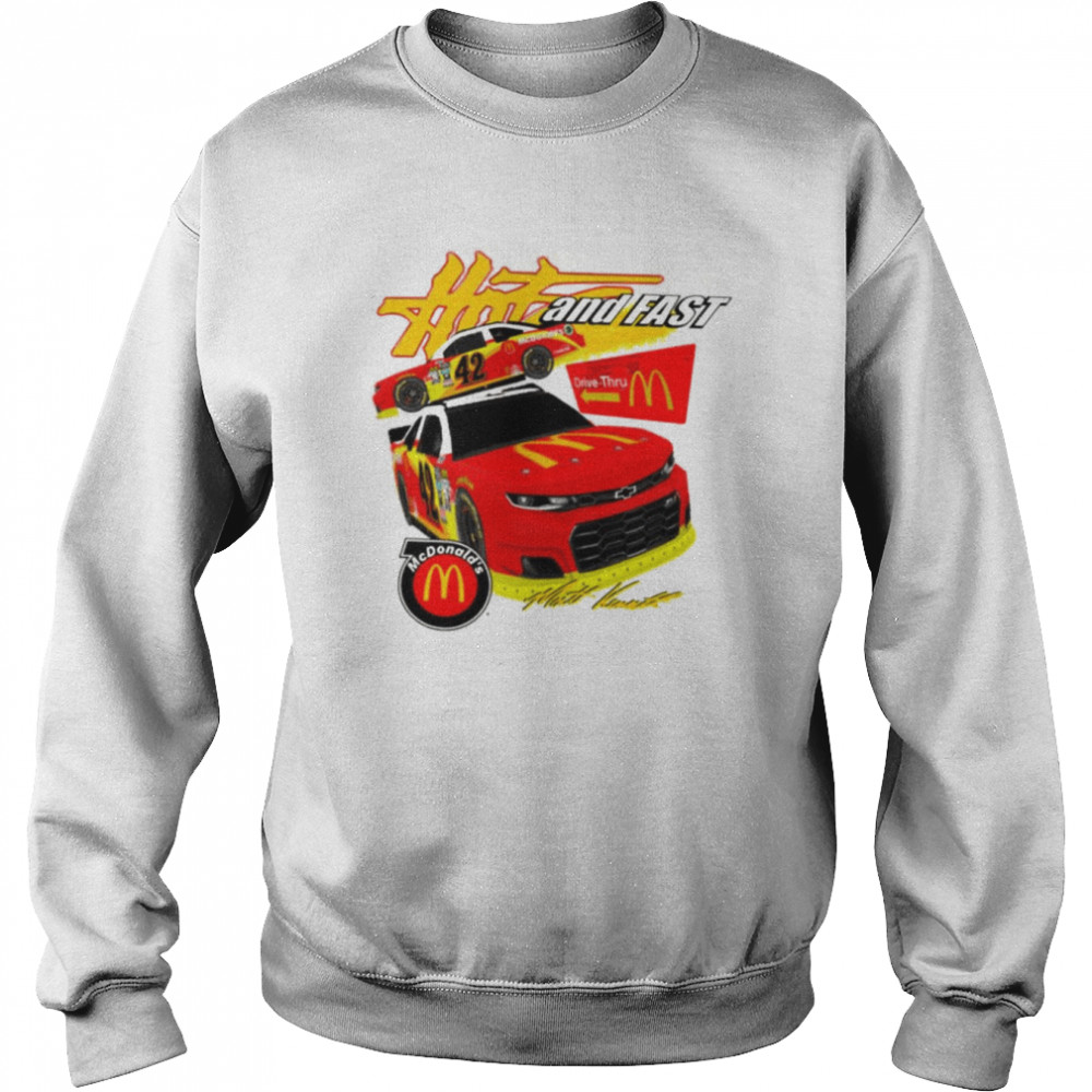 Drive Thru Crew Retro Nascar Car Racing Matt Kenseth shirt Unisex Sweatshirt