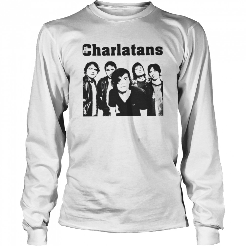 Fanart 90s Music Band The Charlantans The Charlatans shirt Long Sleeved T-shirt