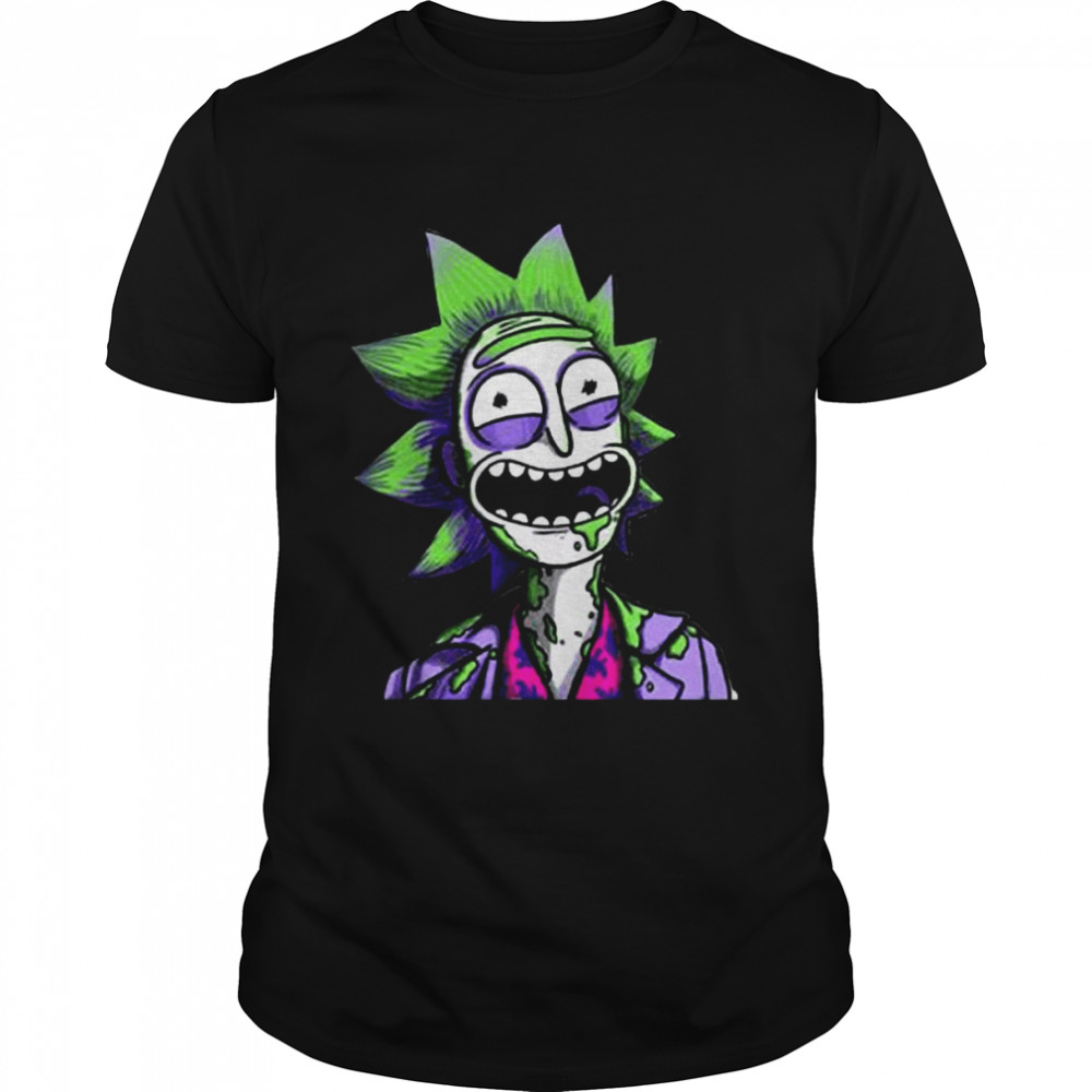 Joker Rick Sanchez Rick And Morty shirt