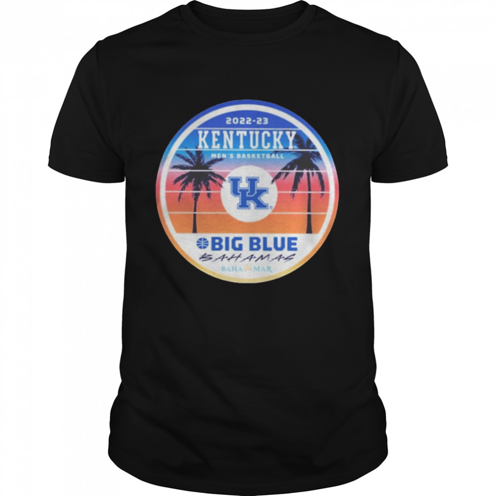 Kentucky Men’s Basketball 2022-23 Kentucky Basketball Big Blue Bahamas Tee Shirt