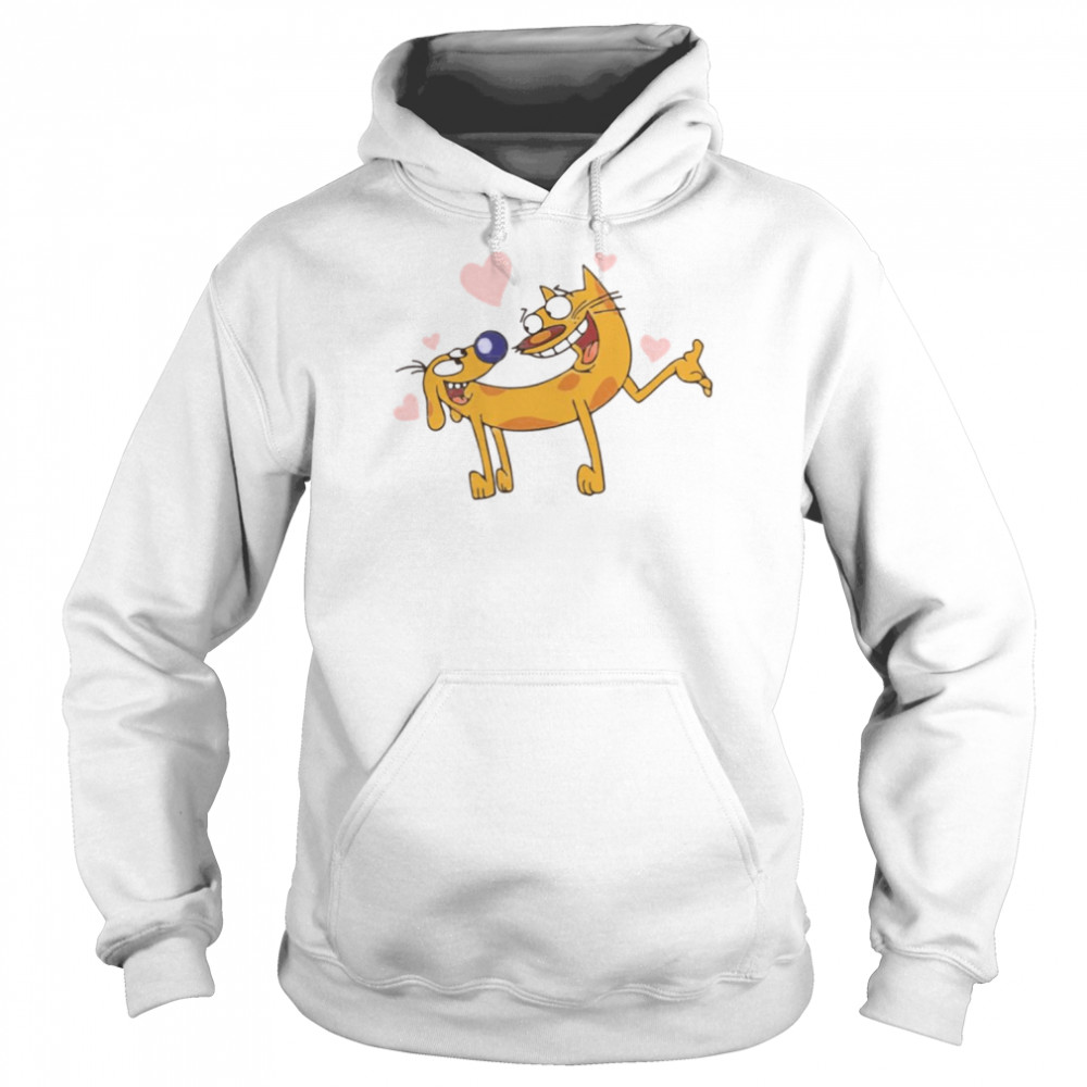 Lovely Movie Funny Cartoon Cute Catdog shirt Unisex Hoodie