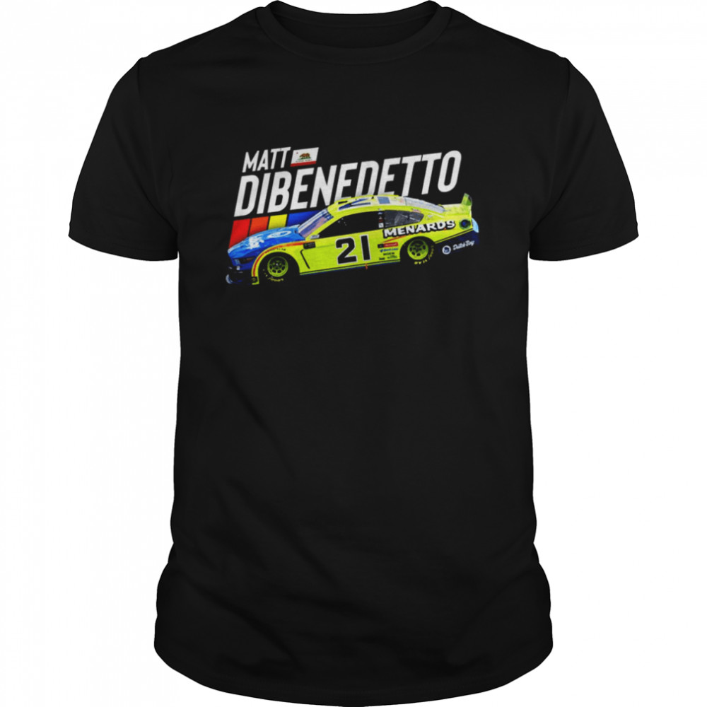 Matt Dibenedetto Retro Nascar Car Racing shirt