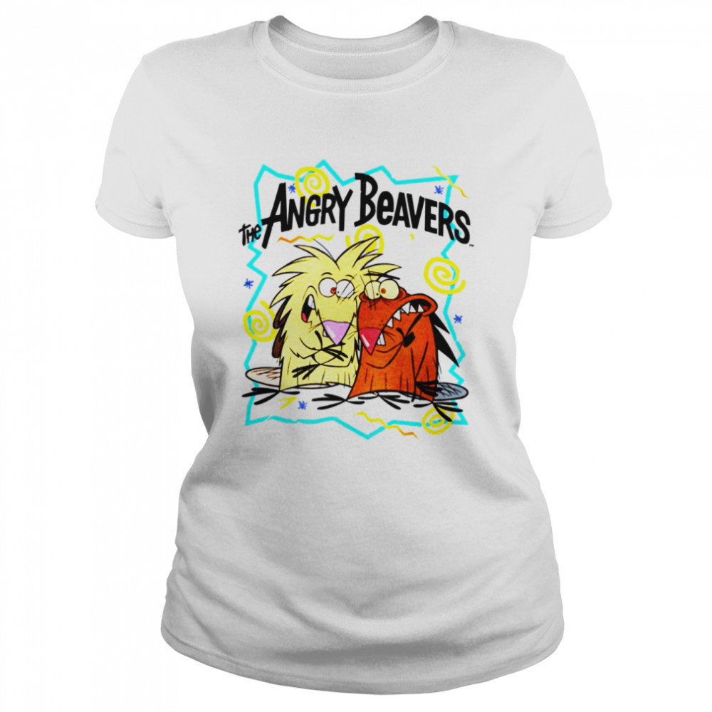 Norbert Foster And Daggett Beaver The Angry Beavers shirt Classic Women's T-shirt