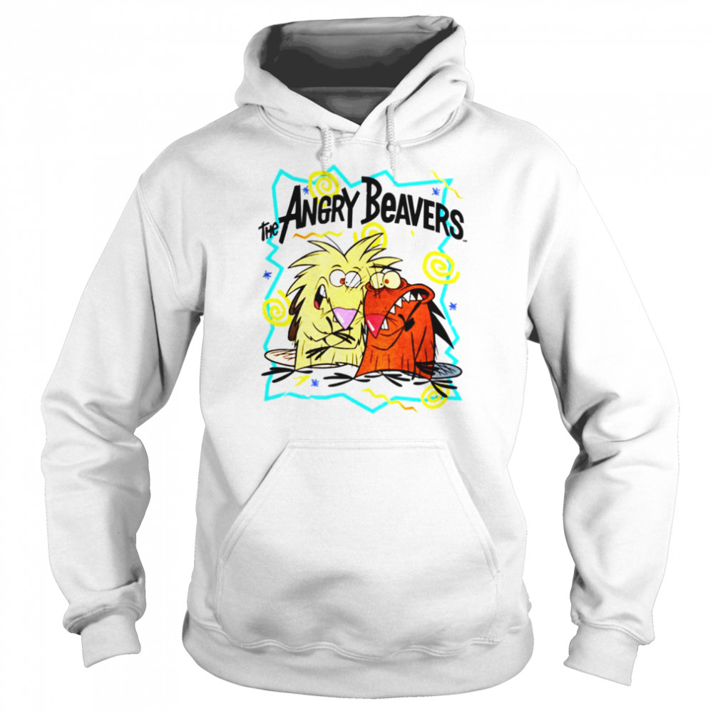 Norbert Foster And Daggett Beaver The Angry Beavers shirt Unisex Hoodie