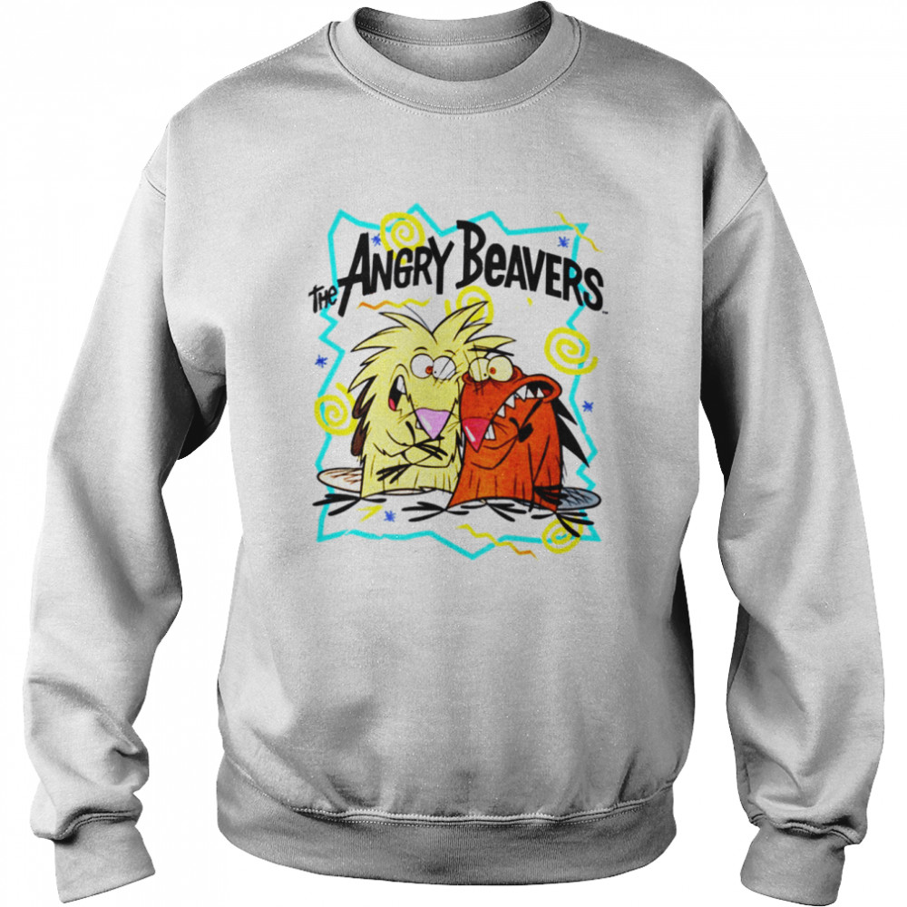Norbert Foster And Daggett Beaver The Angry Beavers shirt Unisex Sweatshirt