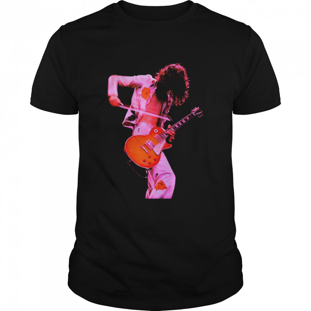 Pink Led Zeppelin Rock shirt