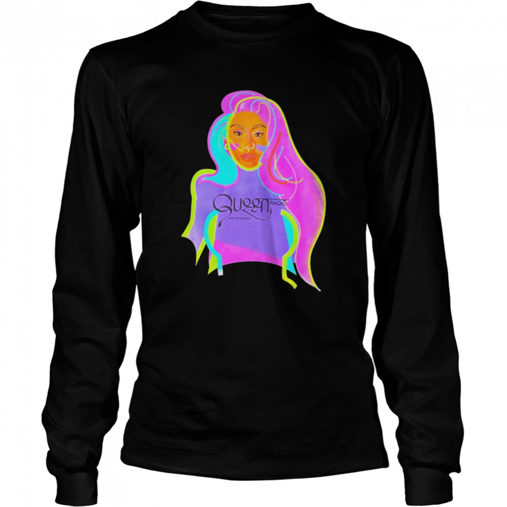 Queen Radio Nicki Minaj  Long Sleeved T-shirt