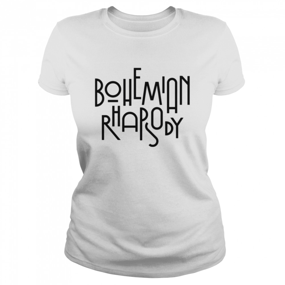 Rhapsody Bohemian Queen Band Rock Bands shirt Classic Women's T-shirt