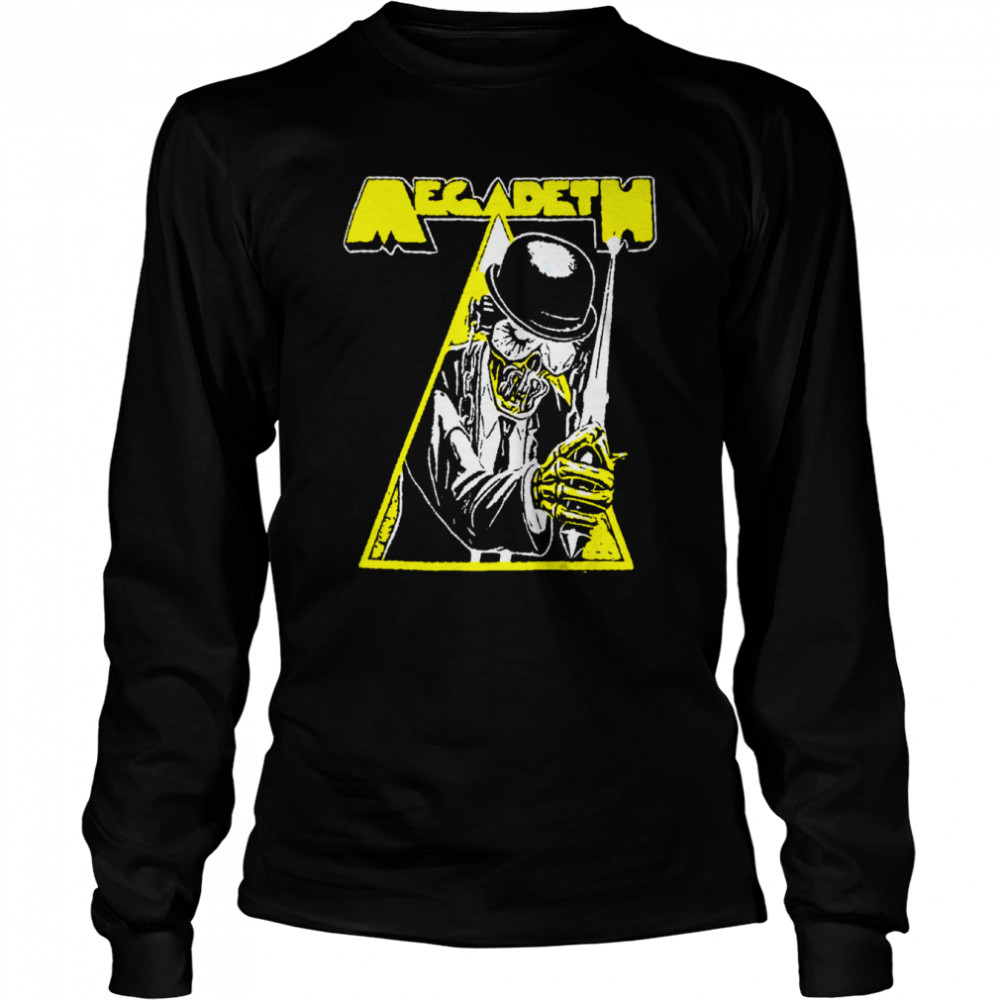 Skull Slebew Megadeth shirt Long Sleeved T-shirt