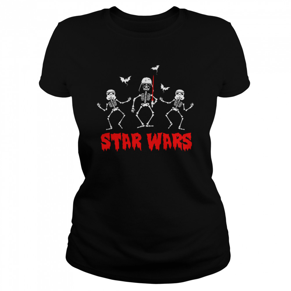 Storm Skeletons Halloween Darth Vader shirt Classic Women's T-shirt