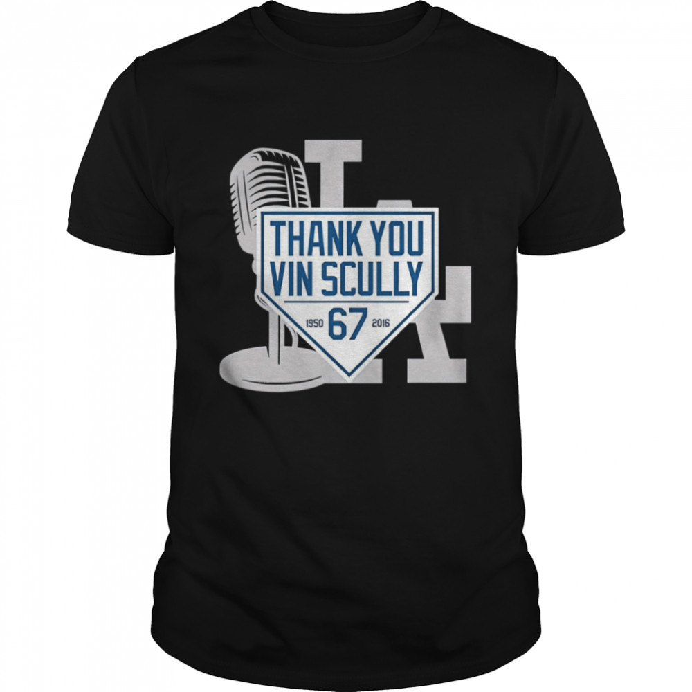 Thank You Vin Scully 1950 2016 67 Rip Vin Scully shirt