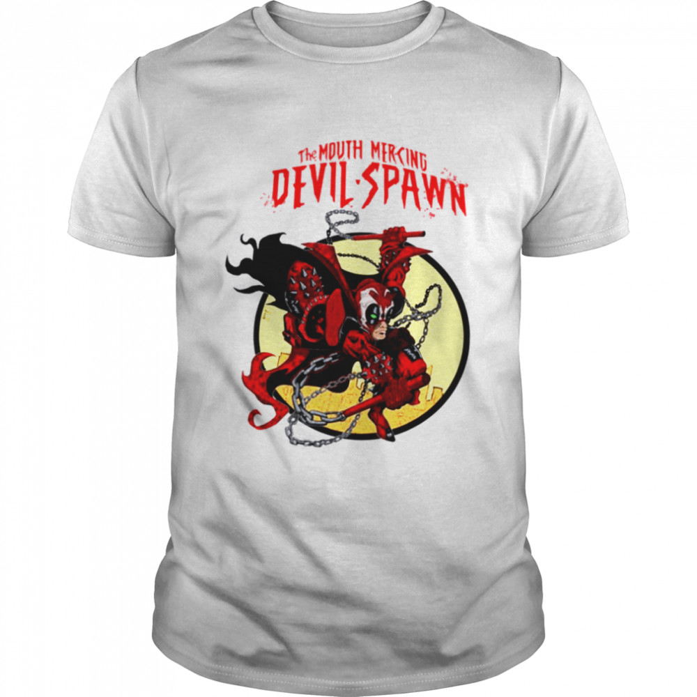 The Mouth Mercing Devil Hell Spawn shirt Classic Men's T-shirt