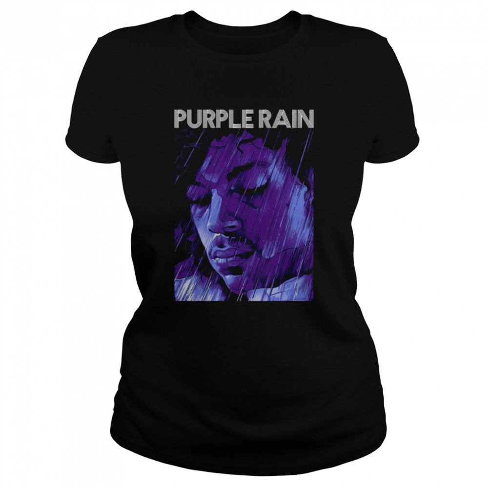 The Sixth Studio Album Purple Rain shirt Classic Women's T-shirt