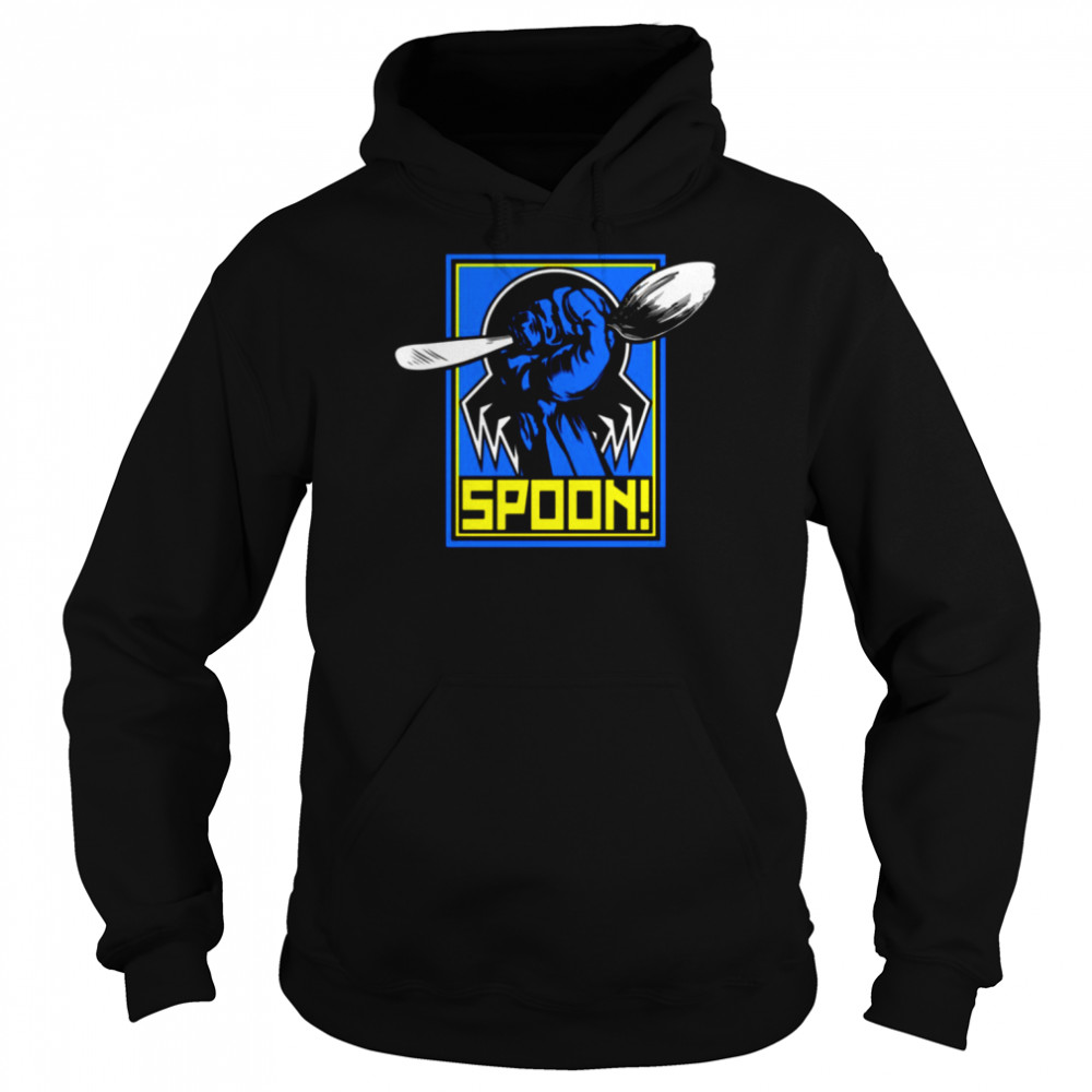 The Spoon Guy Cartoon The Tick shirt Unisex Hoodie