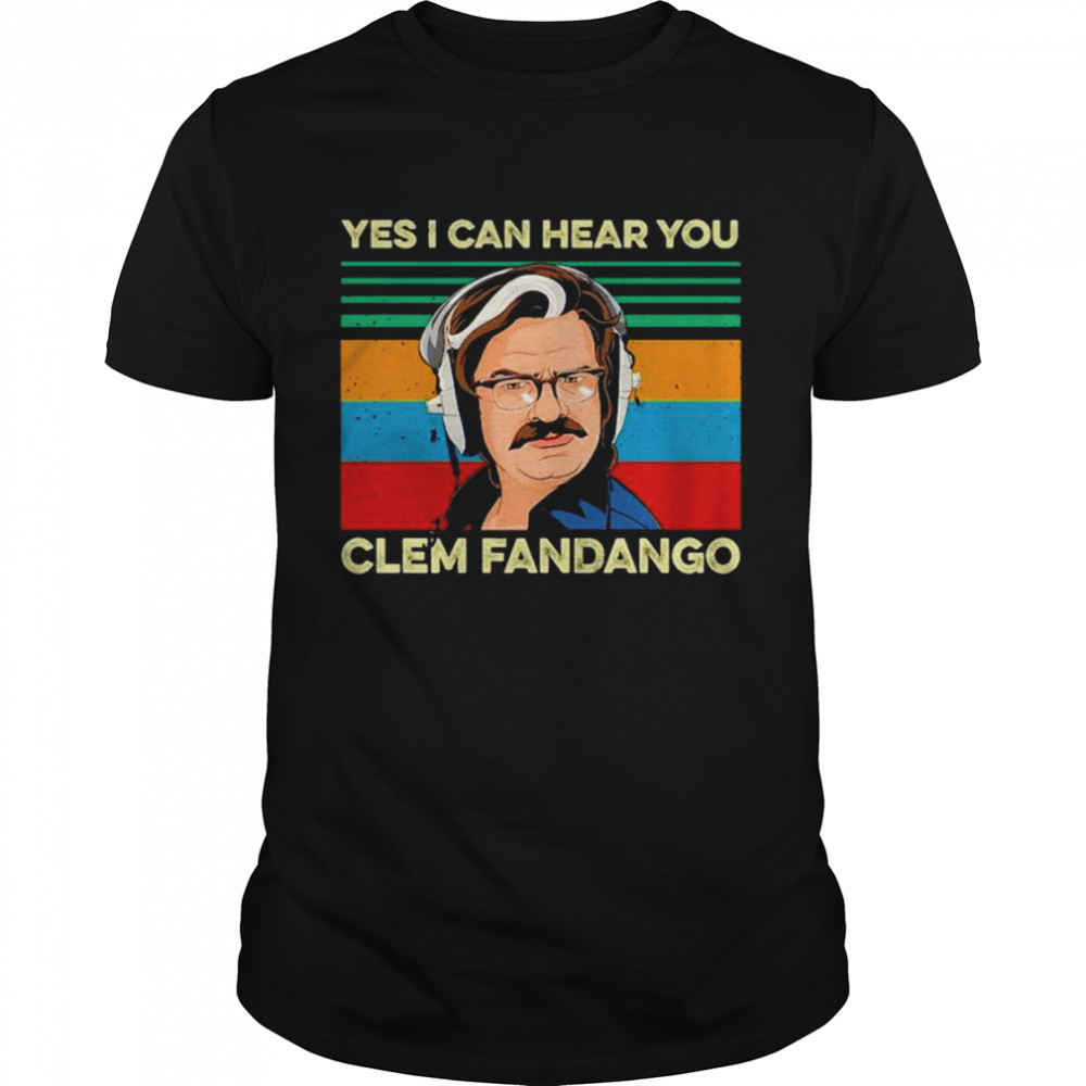 Toast of london yes I can hear you clem fandango vintage shirt Classic Men's T-shirt