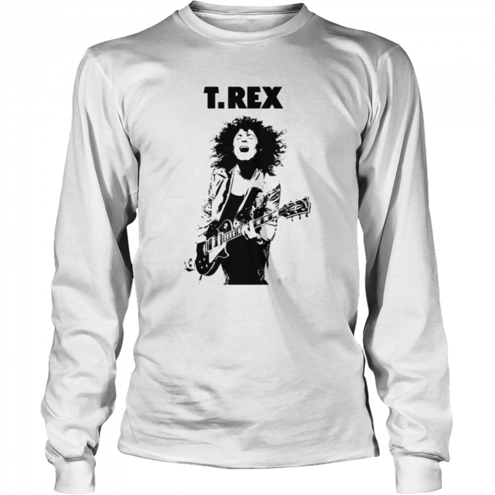 Tyrannosaurus Rex Marc Bolan T Rex T- Long Sleeved T-shirt