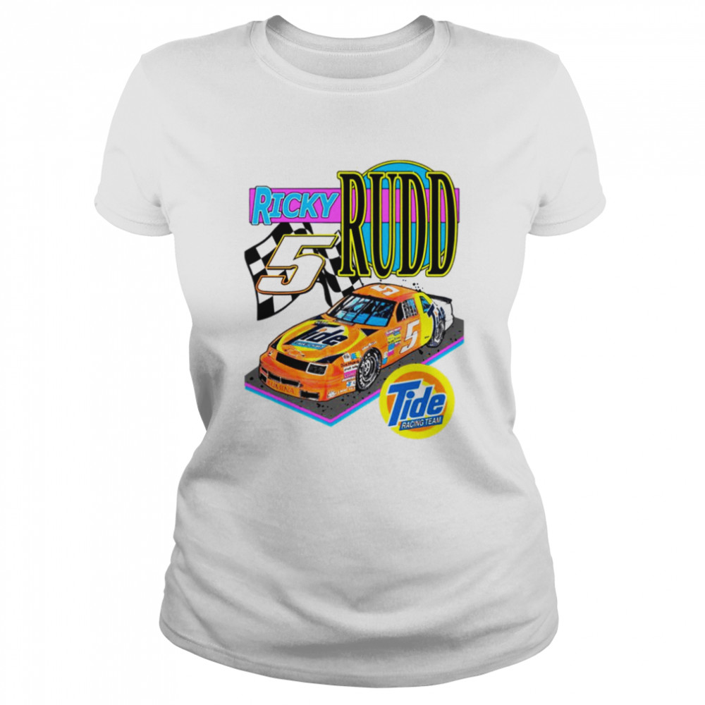 Vintage Design Nascar Car Racing Ricky Rudd shirt Classic Women's T-shirt
